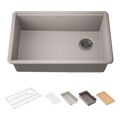 Product Image of Billings 29" Undermount Single-Bowl Workstation Kitchen Sink (Matte Taupe), K-33712-PC-CM3