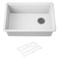 Product Image of Billings 27" Undermount Single-Bowl Kitchen Sink (Matte White), K-33713-CM6