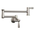 Product Image of Wall-Mount Pot Filler (Vibrant Stainless), K-35744-VS
