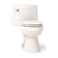 Product Image of One-Piece Elongated Toilet w/ Concealed Trapway, 1.28 Gpf (Biscuit), K-3619-96