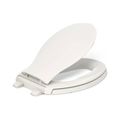 Product Image of Readylatch Quiet-Close Elongated Toilet Seat (Biscuit), K-4732-RL-96