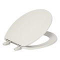 Product Image of Brevia Quick-Release Round-Front Toilet Seat (Almond), K-4775-47