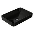 Product Image of Vox 22-3/4" Rectangular Vessel Bathroom Sink (Black), K-5373-7