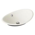 Product Image of Iron Plains 20-3/4" Oval Vessel Bathroom Sink (Biscuit), K-5403-B-96
