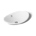 Product Image of 20-3/4" Oval Vessel Bathroom Sink (White), K-5403-W-0