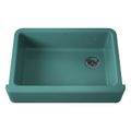 Product Image of Whitehaven 32-3/4" Undermount Single-Bowl Farmhouse Kitchen Sink (Teal), K-5827-17