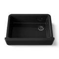 Product Image of 32-3/4" Undermount Single-Bowl Farmhouse Kitchen Sink (Black/Black), K-5827-7