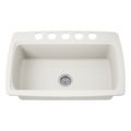 Product Image of Cape Dory 33" Undermount Single-Bowl Kitchen Sink (Biscuit), K-5864-5U-96