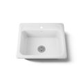 Product Image of 25" Top-Mount Single-Bowl Kitchen Sink (White), K-5964-1-0
