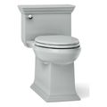 Product Image of One-Piece Compact Elongated Toilet w/ Skirted Trapway, 1.28 Gpf (Ice Grey), K-6428-95