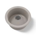 Product Image of 18-1/2" Top-/Undermount Single-Bowl Bar Sink (Truffle), K-6565-TRF