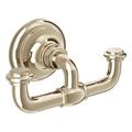 Product Image of Artifacts Double Robe Hook (Vibrant French Gold), K-72572-AF