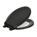 Product Image of Nightlight Readylatch Quiet-Close Round-Front Toilet Seat (Black/Black), K-75758-RL-7
