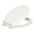 Product Image of Cachet Nightlight Readylatch Quiet-Close Round-Front Toilet Seat (Biscuit), K-75758-RL-96