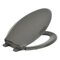 Product Image of Cachet Nightlight Readylatch Quiet-Close Elongated Toilet Seat (Thunder Grey), K-75796-RL-58