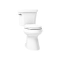 Product Image of Highline Two-Piece Elongated Toilet w/ Concealed Trapway, 1.28 Gpf (White), K-76301-0