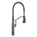 Product Image of Tournant Semi-Professional Kitchen Sink Faucet w/ Three-Function Sprayhead (Vibrant Titanium), K-77515-TT