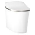 Product Image of Eir One-Piece Elongated Smart Toilet, Dual-Flush (White w/ Brushed Nickel), K-77795-0BN