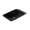 Product Image of 21-1/4" Rectangular Drop-In Bathroom Sink, No Overflow (Black/Black), K-7799-7
