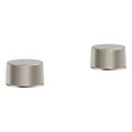 Product Image of Components Deck-Mount Bath Faucet Handles w/ Oyl Design (Vibrant Brushed Nickel), K-77990-8-BN