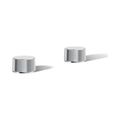 Product Image of Deck-Mount Bath Faucet Handles w/ Oyl Design (Polished Chrome)