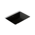 Product Image of 17" Rectangular Undermount Bathroom Sink (Black/Black), K-8189-7