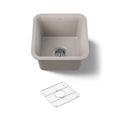 Product Image of 15-1/2" Undermount Bar Sink (Matte Taupe), K-8223-CM3
