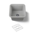 Product Image of 15-1/2" Undermount Bar Sink (Matte Grey), K-8223-CM4