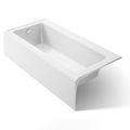Product Image of Bellwether 66" x 32" Alcove Bathtub with Left Drain (White)