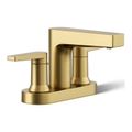 Product Image of Taut Centerset Bathroom Sink Faucet, 1.2 Gpm (Vibrant Brushed Moderne Brass), K-97031-4-2MB