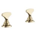 Product Image of Artifacts T-Handle Bathroom Faucet Handles (Vibrant French Gold), K-98068-6-AF