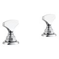 Product Image of Artifacts T-Handle Bathroom Faucet Handles (Polished Chrome), K-98068-6-CP