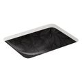 Product Image of Sartorial Paisley Caxton 20" Rectangular Undermount Bathroom Sink (Black Sartorial Paisley), K-29471-FP2-7
