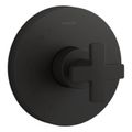 Product Image of Composed Rite-Temp Valve Trim w/ Cross Handle (Matte Black), K-TS73115-3-BL