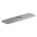 Product Image of Riff Three-Hole Kitchen Faucet Escutcheon (Vibrant Stainless), K-24462-VS