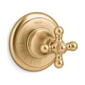 Product Image of Mastershower Volume Control Valve Trim w/ Cross Handle (Vibrant Brushed Moderne Brass)