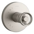 Product Image of Components Rite-Temp Valve Trim w/ Industrial Handle (Vibrant Brushed Nickel), K-TS78015-9-BN