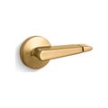 Product Image of Dual-Flush Trip Lever, Left Hand (Vibrant Brushed Moderne Brass)