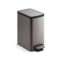 Product Image of 1-1/2-Gallon Step Trash Can (Stainless Steel), K-31319-ST
