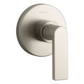 Product Image of Composed Mastershower Transfer Valve Trim w/ Lever Handle (Vibrant Brushed Nickel), K-T73140-4-BN