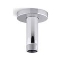 Product Image of 3" Ceiling-Mount Single-Function Rainhead Arm And Flange (Polished Chrome), K-26319-CP