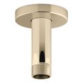 Product Image of Statement 3" Ceiling-Mount Single-Function Rainhead Arm And Flange (Vibrant French Gold), K-26319-AF