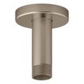 Product Image of Statement 3" Ceiling-Mount Single-Function Rainhead Arm And Flange (Vibrant Brushed Bronze), K-26319-BV