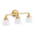Product Image of Devonshire Three-Light Sconce (Brushed Moderne Brass), K-10572-2GL