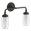 Product Image of Artifacts Two-Light Sconce (Matte Black), K-72582-BLL