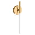 Product Image of Components One-Light Led Sconce (Brushed Moderne Brass), K-23463-SCLED-2GL
