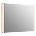 Product Image of Maxstow 32" X 24" Lighted Medicine Cabinet (Dark Anodized Aluminum), K-81146-SLE-DA1