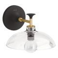 Product Image of Tone One-Light Sconce (Black w/ Brass Trim), K-31768-SC01-BML