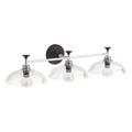 Product Image of Tone Three-Light Sconce (Polished Chrome w/ Matte Black), K-31770-SC03-CBL