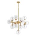 Product Image of Bellera 32" Chandelier (Brushed Moderne Brass), K-31767-CH13-2GL